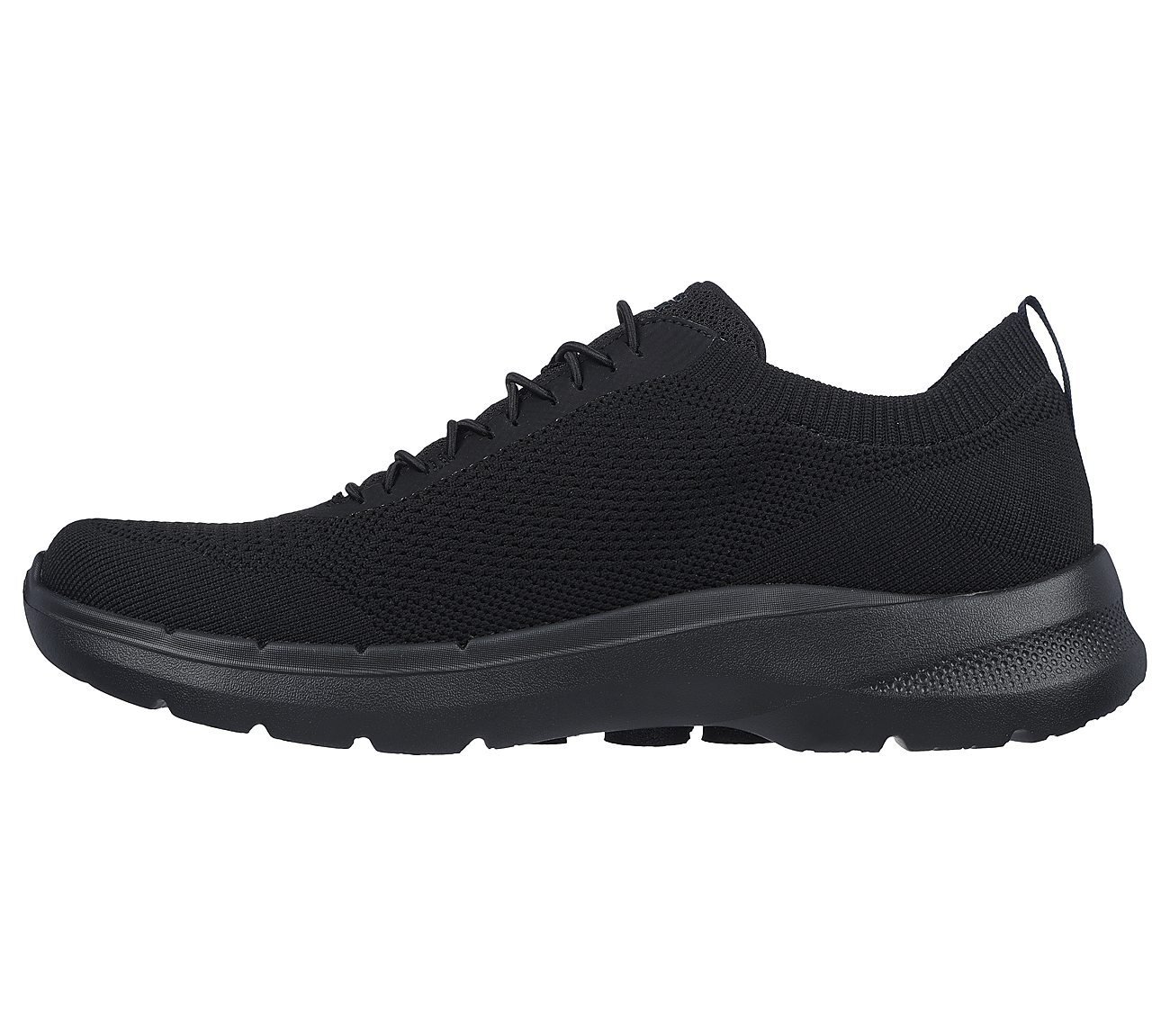 GO WALK 6 - MODERNIZED, BBLACK Footwear Left View