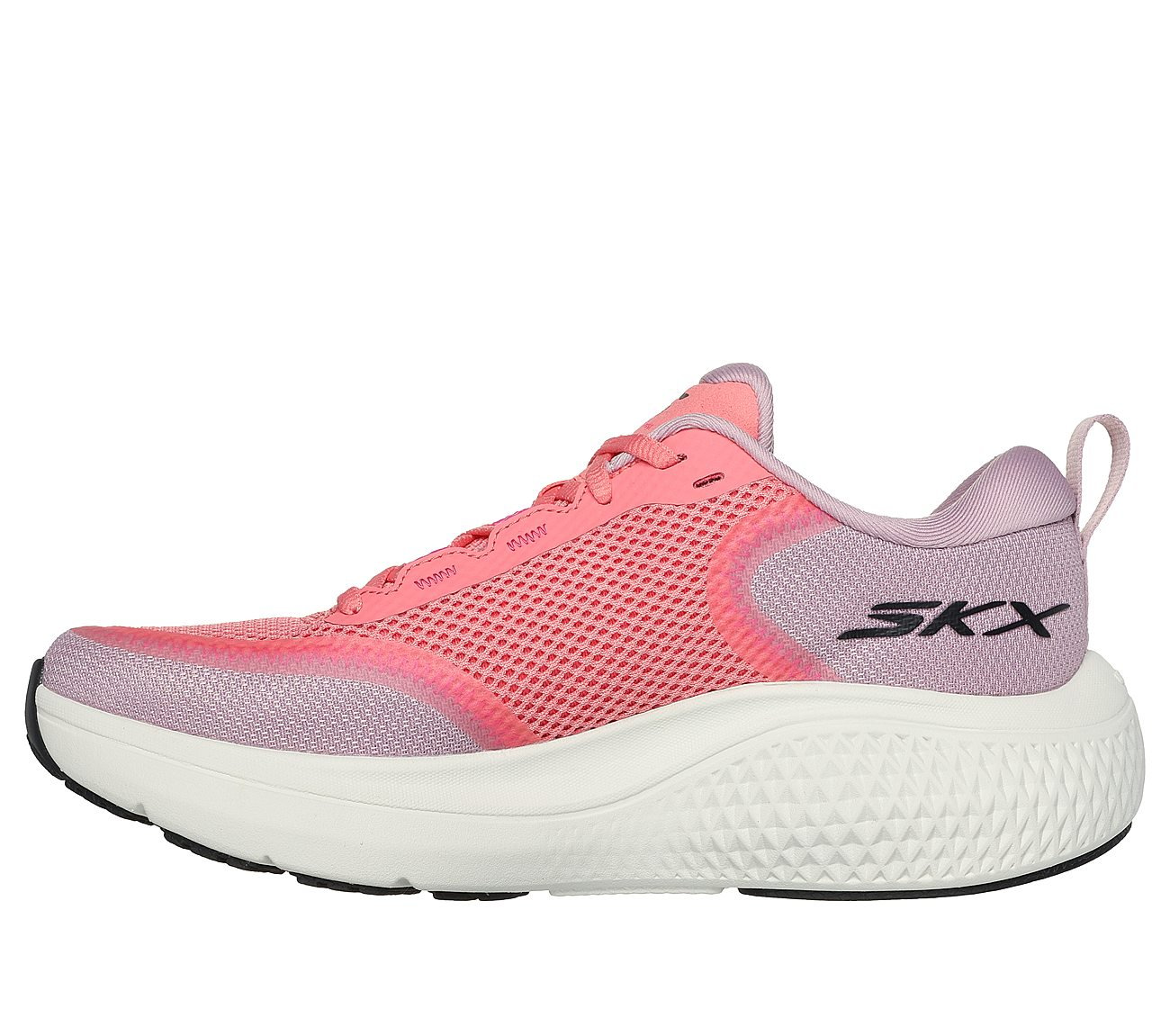 GO RUN SUPERSONIC MAX, PPINK Footwear Left View