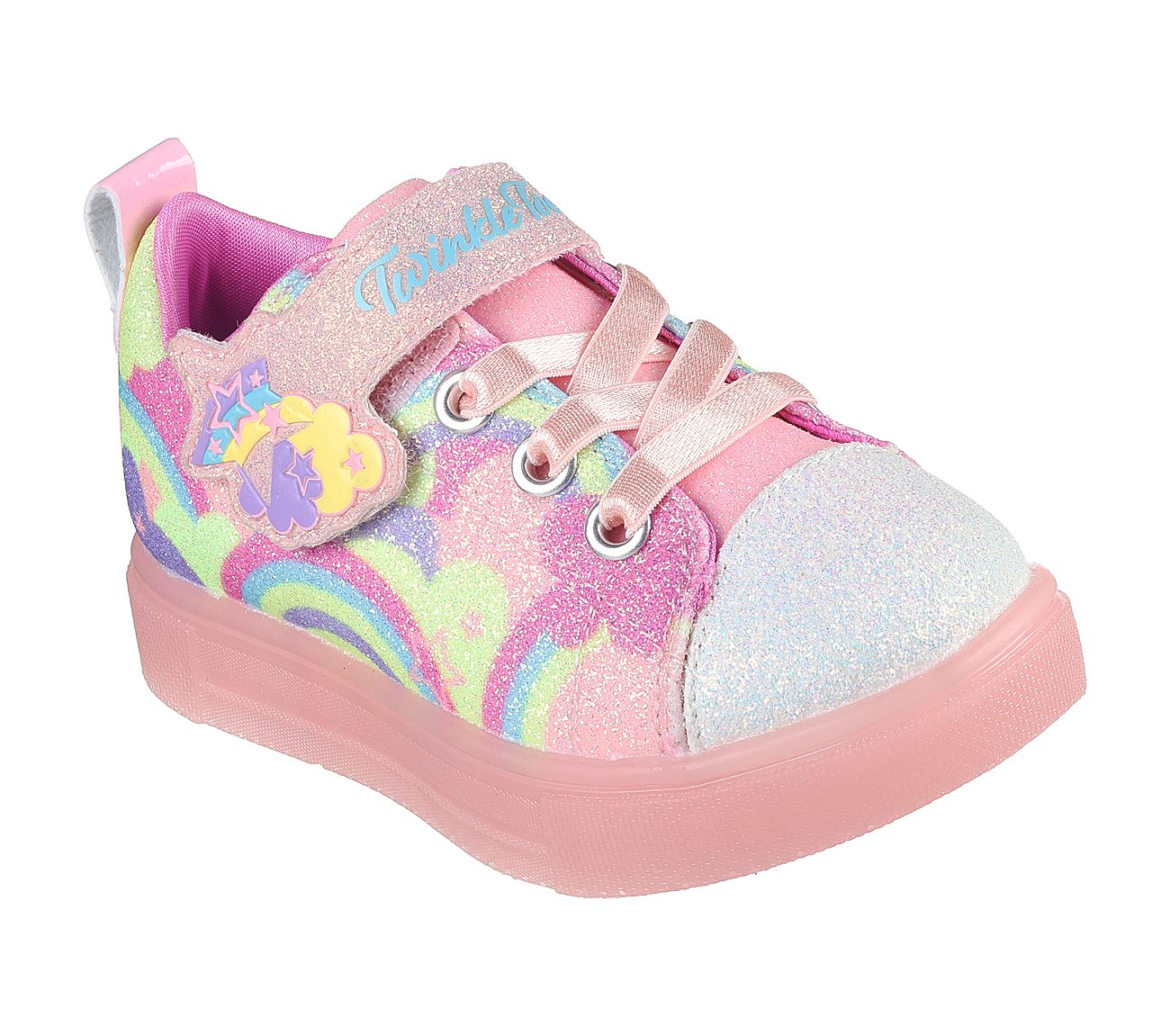 TWINKLE SPARKS ICE 2.0 - SHIM, CORAL MULTI TRIM Footwear Right View