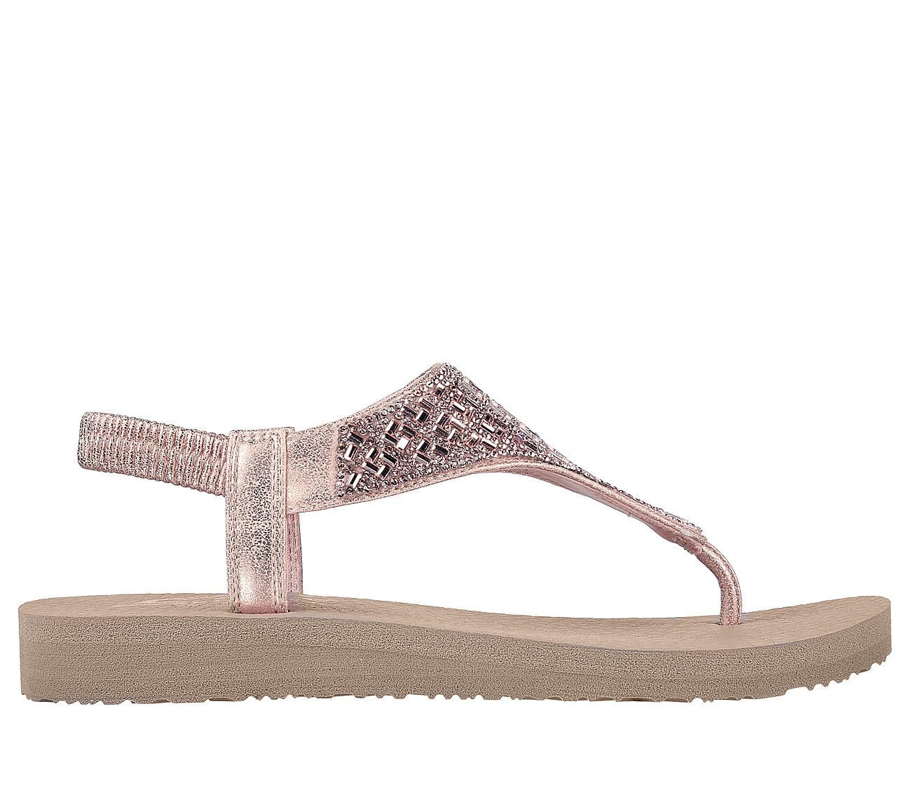 MEDITATION - SWEET ROCK, ROSE GOLD Footwear Lateral View