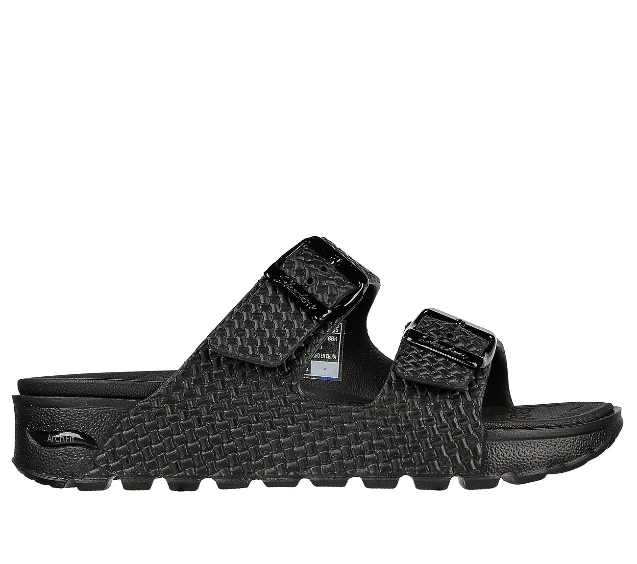 ARCH FIT FOOTSTEPS - HI'NESS, BBLACK Footwear Lateral View