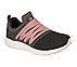 BOBS SPARROW - SNEAKER CLUB, BLACK/PINK Footwear Lateral View