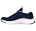 SOLAR FUSE - BRISK ESCAPE, NAVY/PINK Footwear Left View