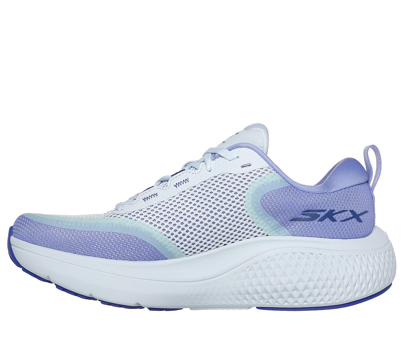 GO RUN SUPERSONIC MAX, LAVENDER/AQUA Footwear Left View