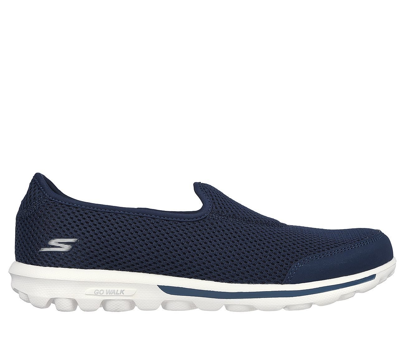 GO WALK TRAVEL - VARALI, NAVY/WHITE Footwear Lateral View