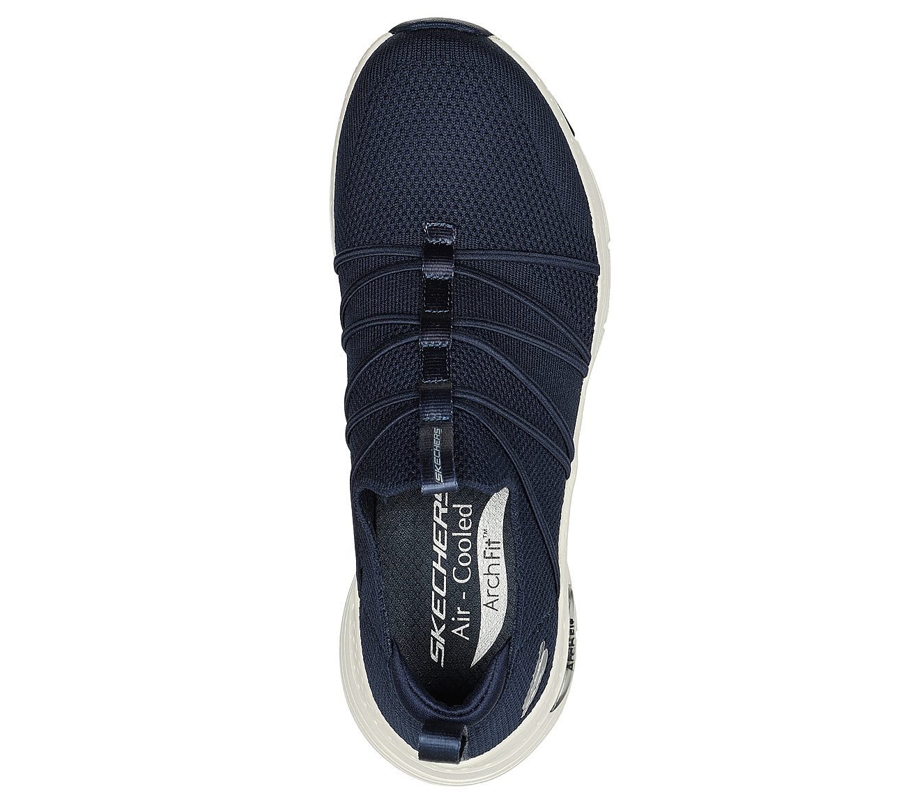 ARCH FIT-ALL TIED, NNNAVY Footwear Top View