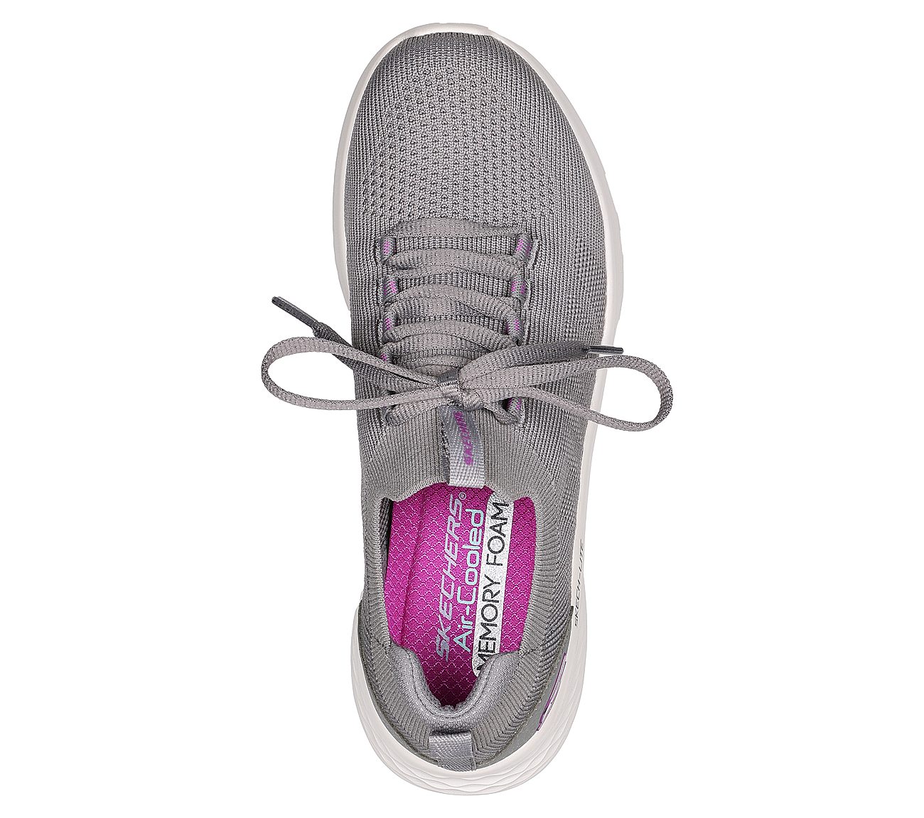 SKECH-LITE PRO-FULL NIGHT, CHARCOAL/PURPLE Footwear Top View