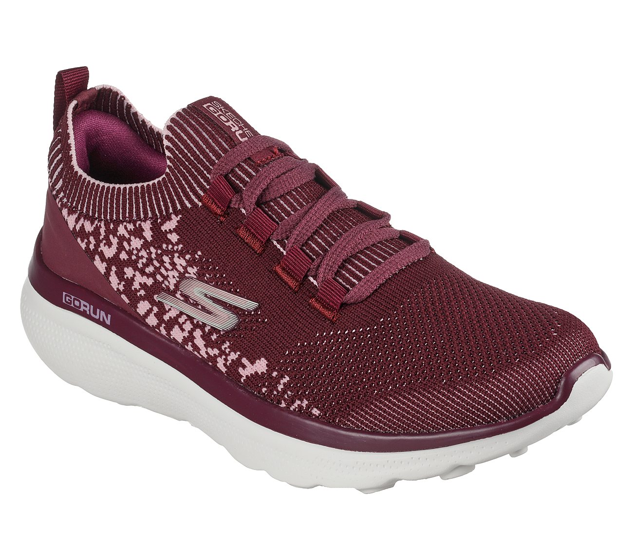 Skechers burgundy clearance shoes