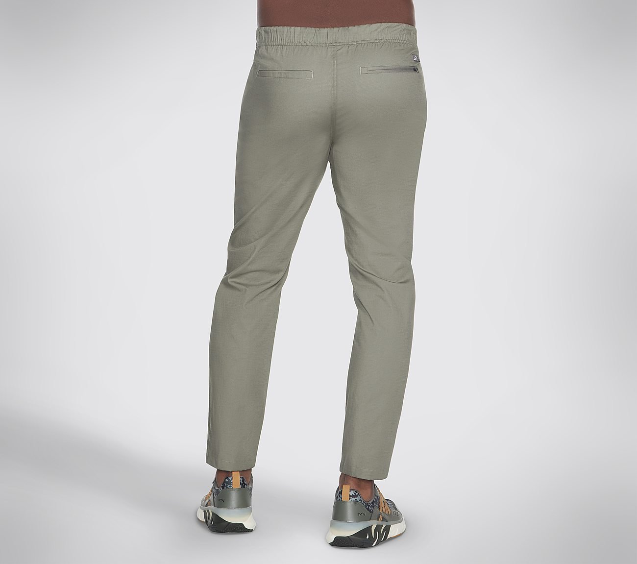 THE GOWALK ENVOY PANT, OLIVE GRAY Apparel Top View