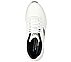 GO GOLF SKECH-AIR - DOS, WHITE BLACK Footwear Top View