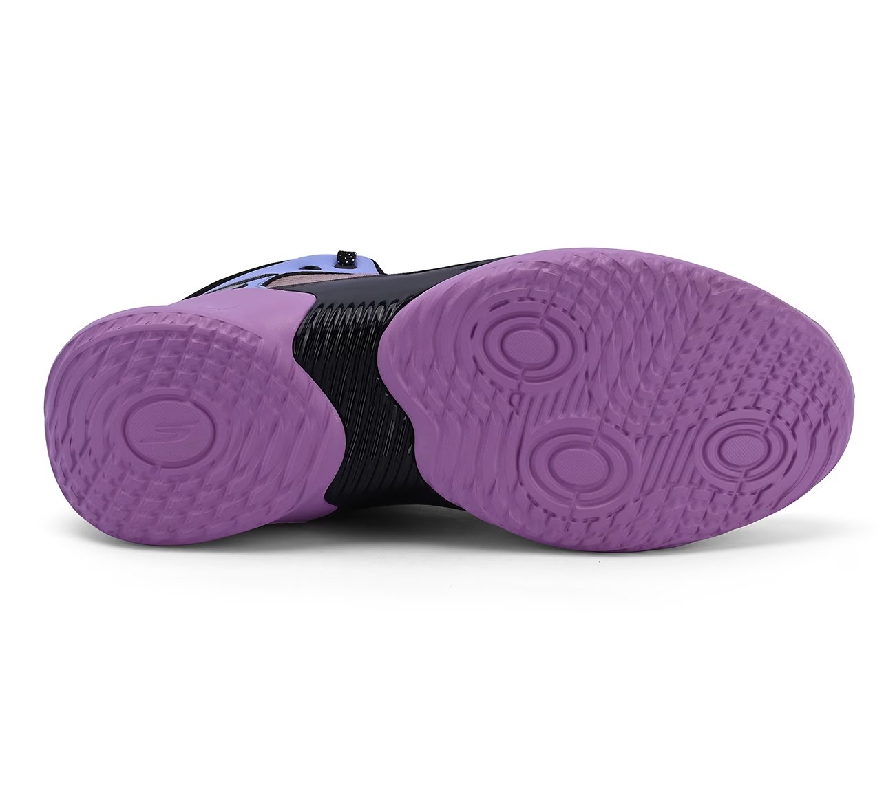 SKX RESAGRIP- Basketball, PURPLE MULTI Footwear Bottom View