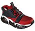 AIR CUSHIONING MEGA, RED/BLACK Footwear Lateral View