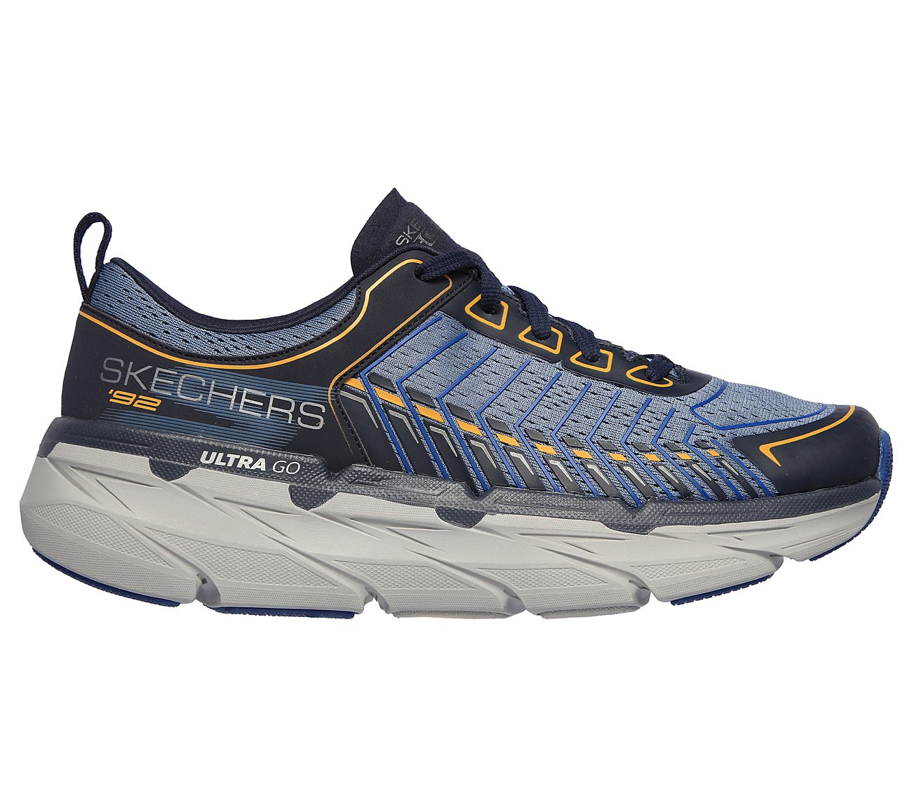 Skechers Blue Navy Go Run Razor Excess 2 Running Shoes For Men