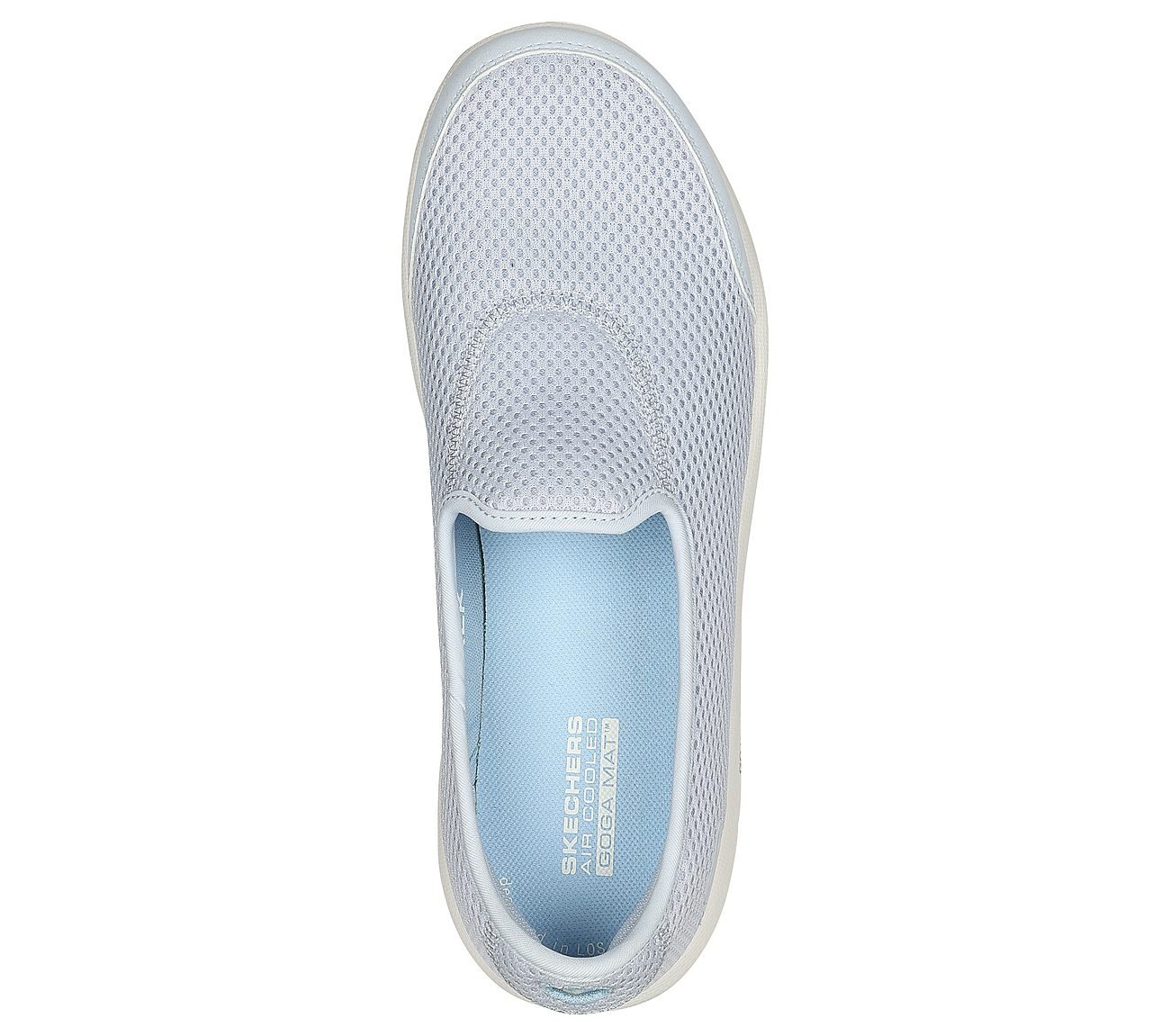 GO WALK TRAVEL - VARALI, LLIGHT BLUE Footwear Top View