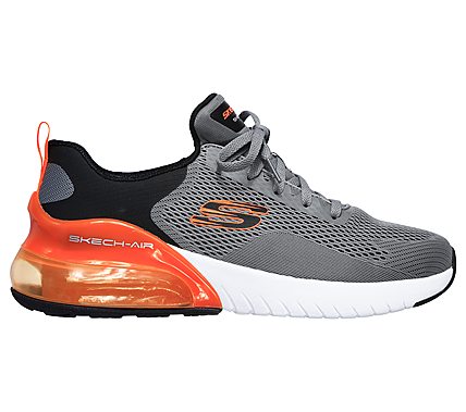 SKECH-AIR STRATUS - MAGLEV, LIGHT GREY/BLACK Footwear Right View