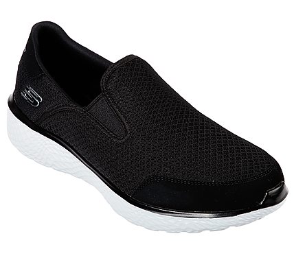 MODERN COOL - IRRUPTIVE, BLACK/WHITE Footwear Lateral View