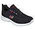 DYNAMIGHT -, BLACK/RED Footwear Lateral View