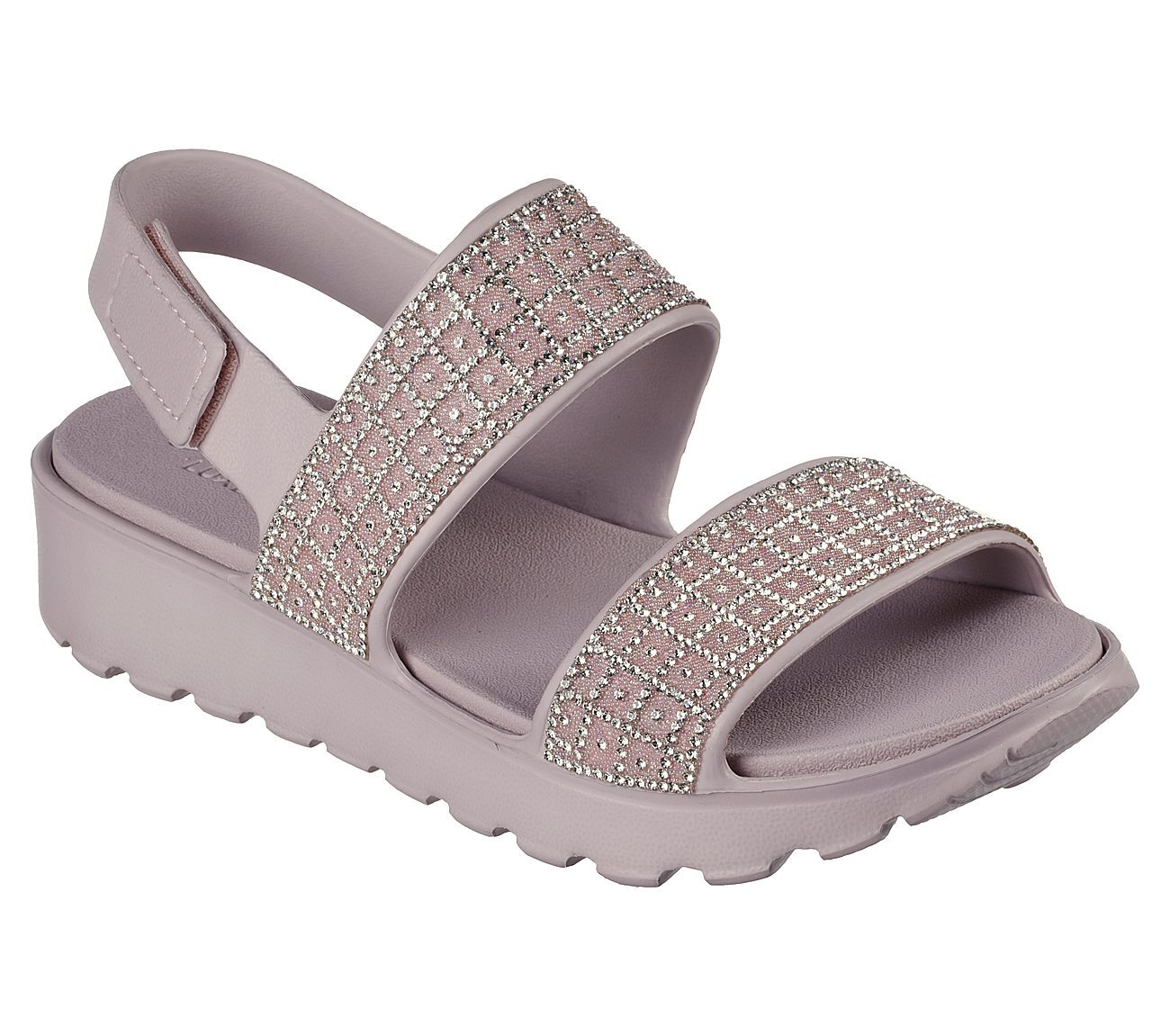 FOAMIES: FOOTSTEPS - GLAM VIBE, Mauve Footwear Right View