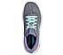 GO WALK ARCH FIT 2.0 - VIVID, GREY/LAVENDER Footwear Top View