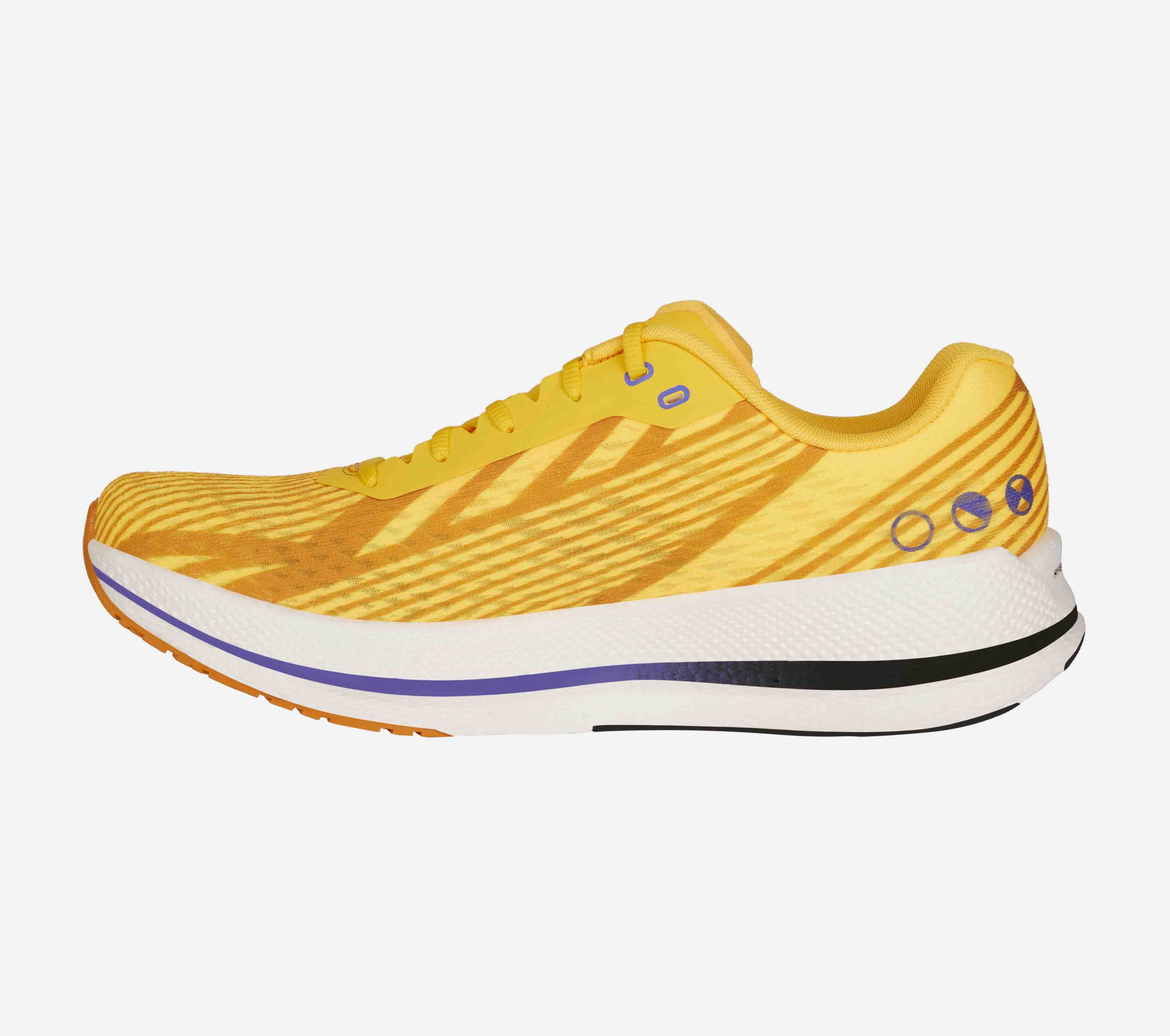 GO RUN RAZOR 4, YELLOW Footwear Left View