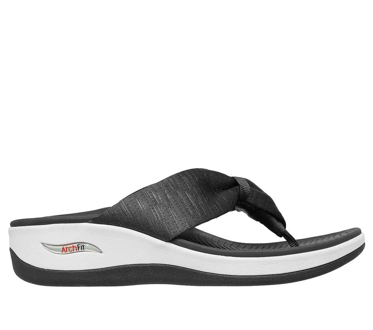 ARCH FIT SUNSHINE - MY LIFE, CHARCOAL Footwear Lateral View