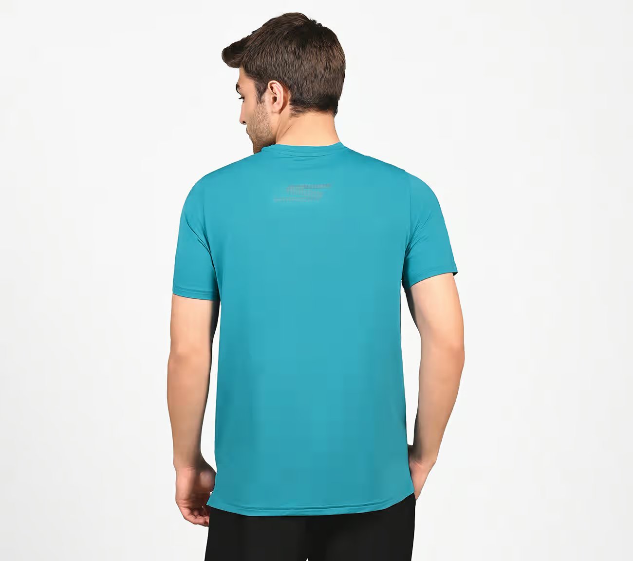 FIREFLY CHAMP TEE, TEAL/MULTI Apparel Left View