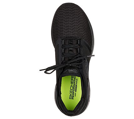 GO RUN FAST -, BBLACK Footwear Top View