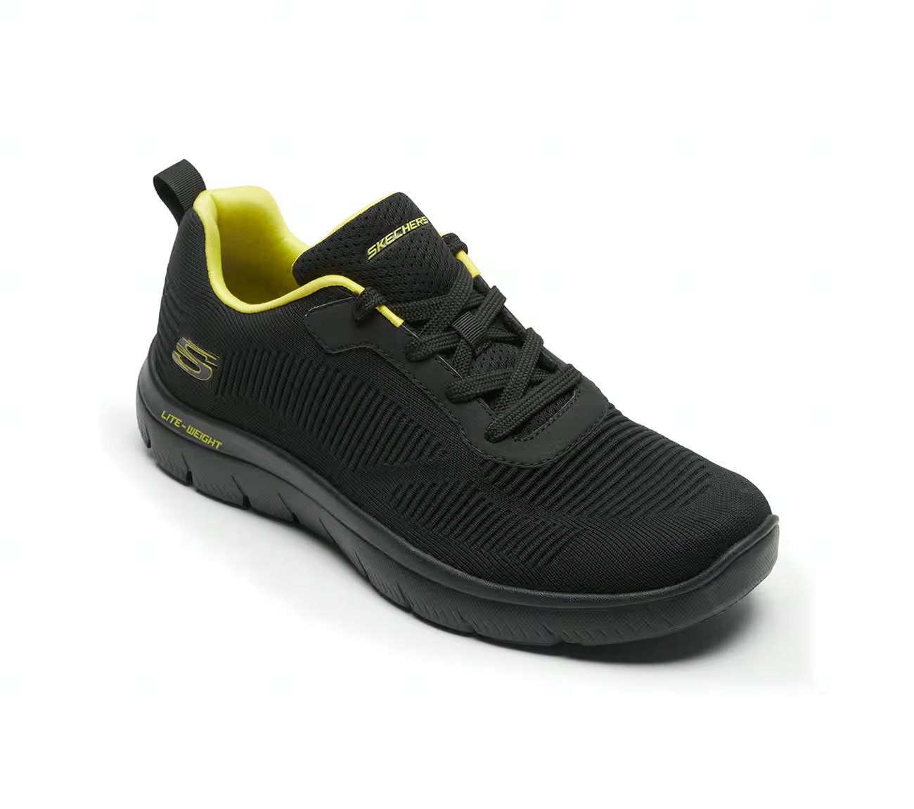 DYNAMIGHT, BLACK/LIME Footwear Right View