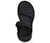 GO WALK FLEX SANDAL, BBLACK Footwear Top View