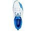 CRICKET BLADE, WHITE/LT.BLUE Footwear Top View