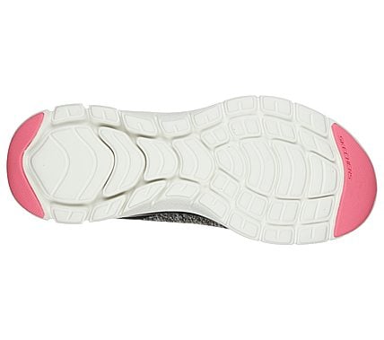 FLEX APPEAL 4, BLACK/PINK Footwear Bottom View