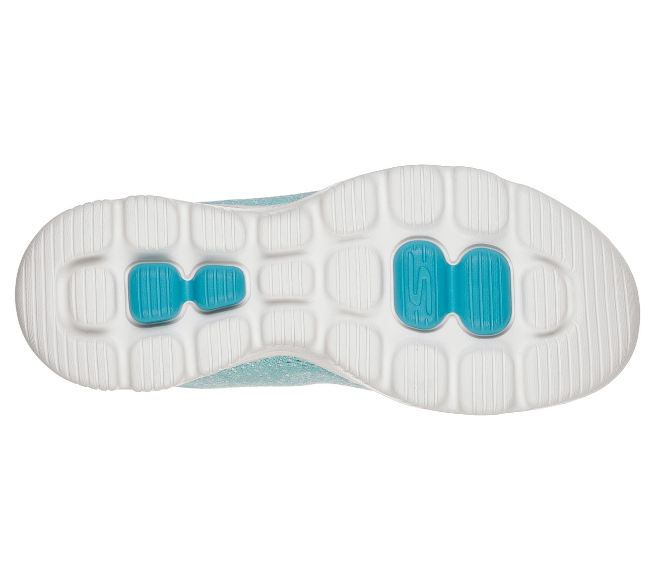 Skechers Turquoise Go Walk Evolution Ultra Mirab Lace Up Shoes For Women -  Style ID: 15736