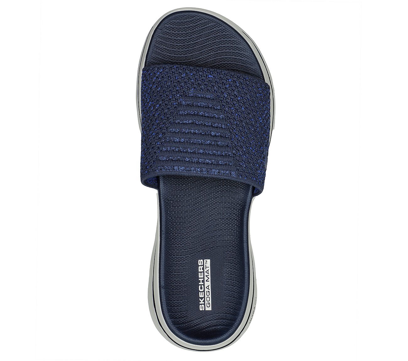 GO WALK 5 - MIRAMIR, NAVY/BLUE Footwear Top View