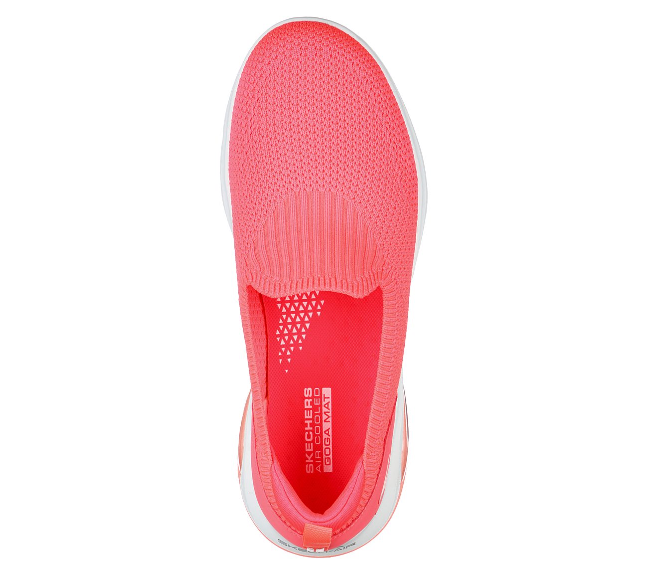 GO WALK AIR -, HOT PINK Footwear Top View