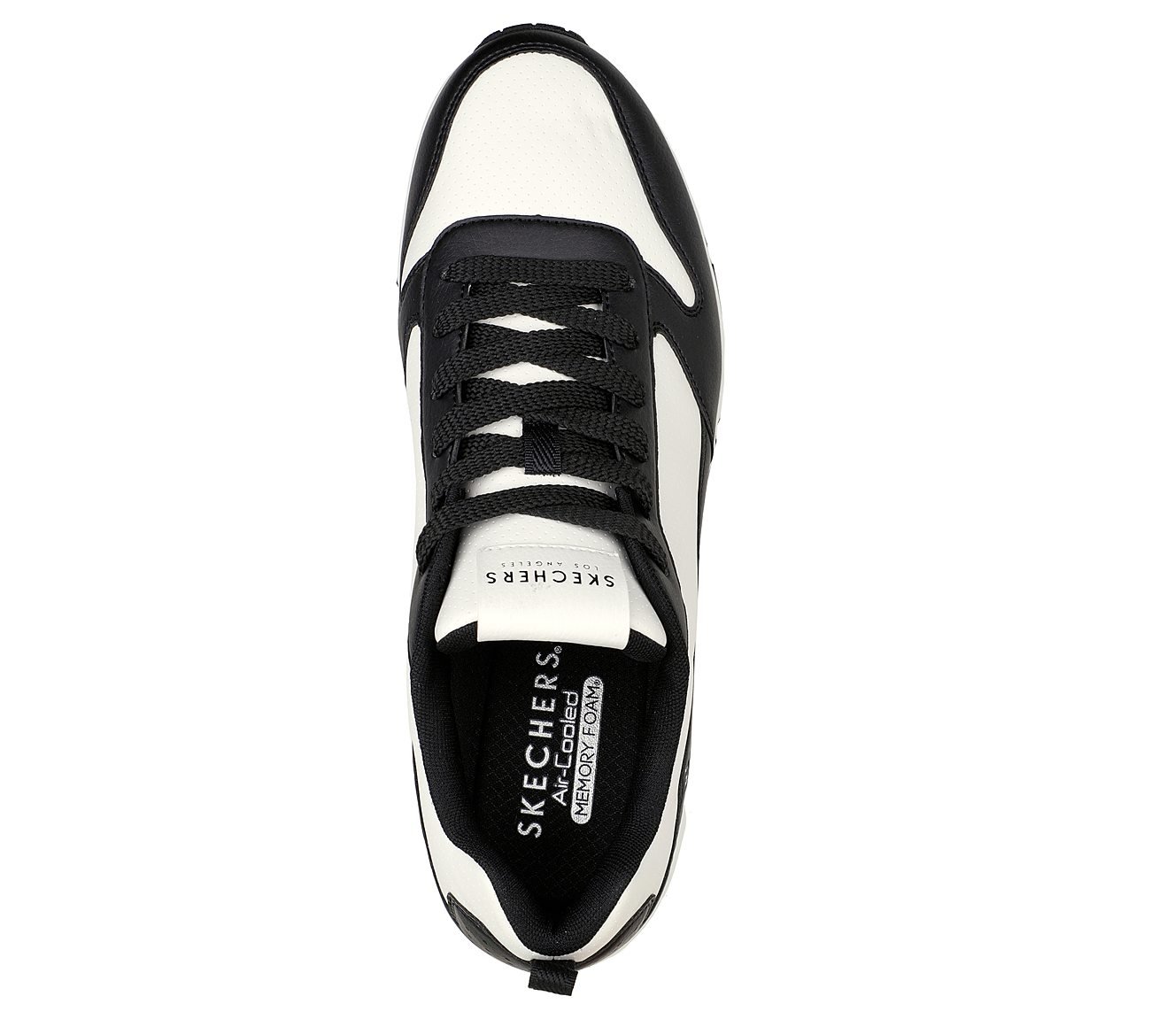 UNO - ANOMOLY, BLACK/WHITE Footwear Top View