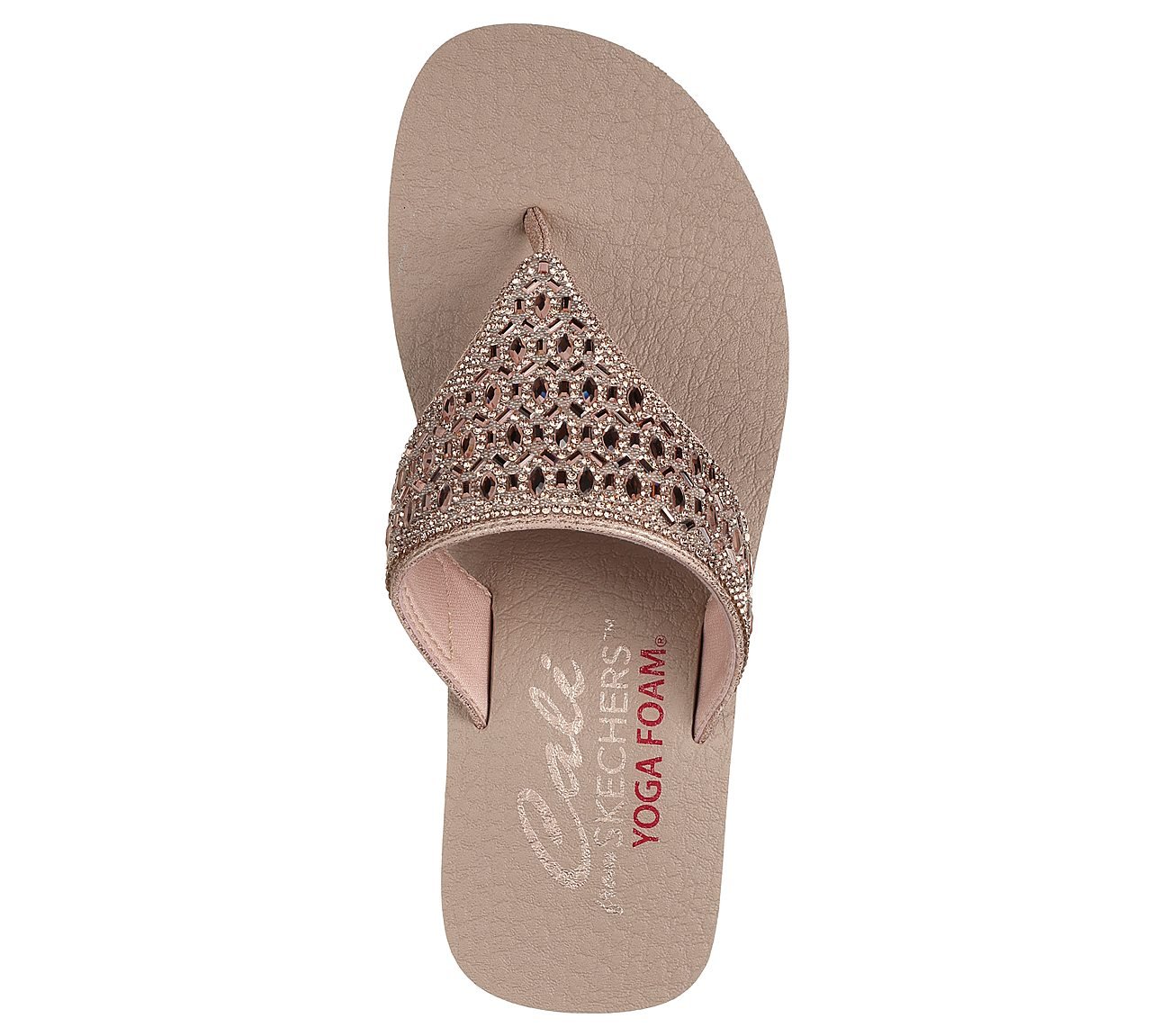 VINYASA - NEW GLAMOUR, ROSE GOLD Footwear Top View