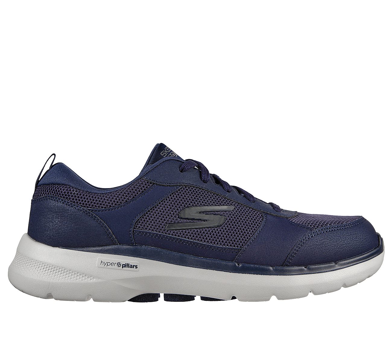Skechers Navy Go Walk Compete Mens Lace Up Shoes Style ID: 216203  India