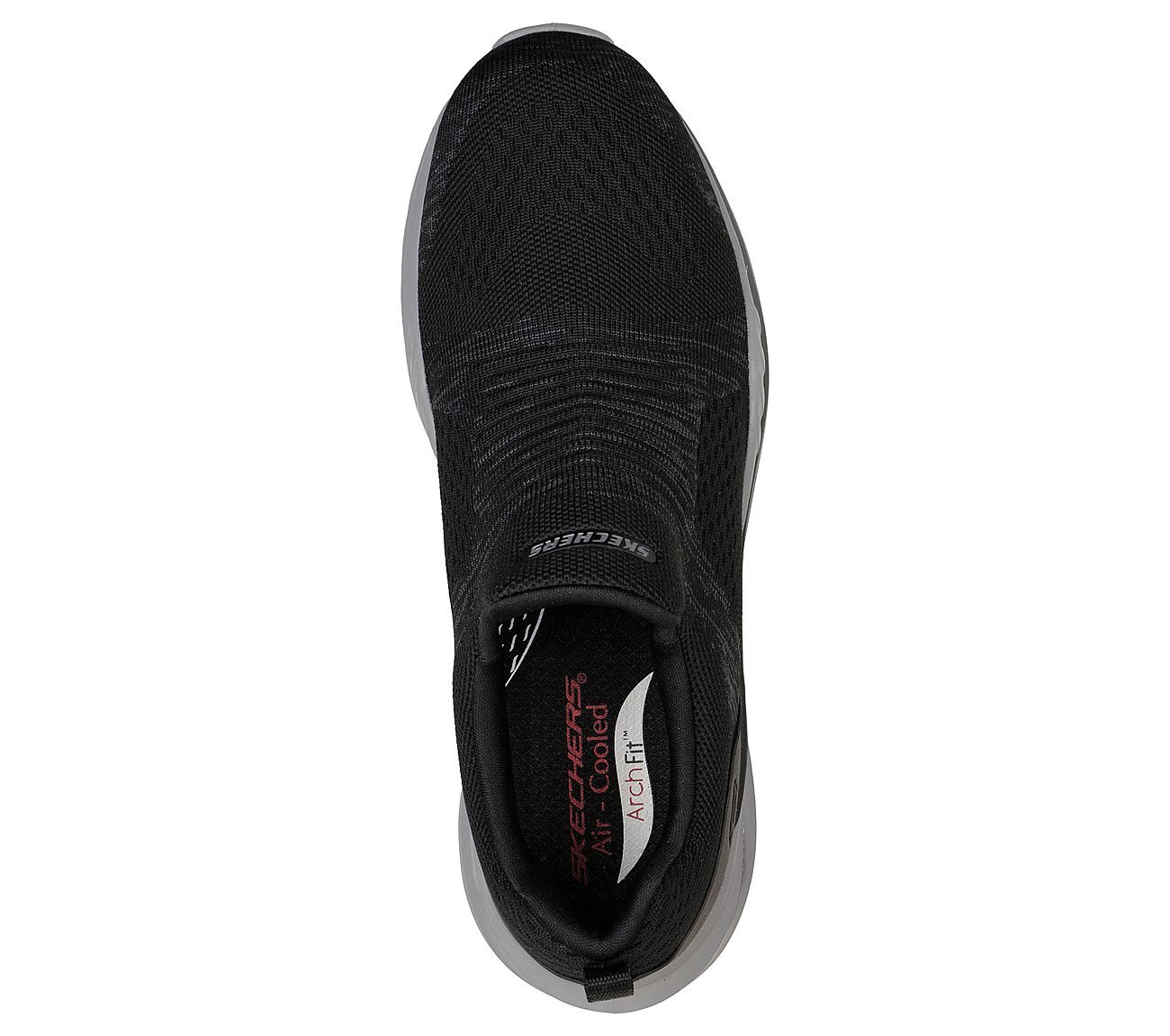 ARCH FIT ORVAN - DENISON, BBBBLACK Footwear Top View