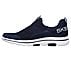 GO WALK 5 - DOWNDRAFT, NAVY/GREY Footwear Left View