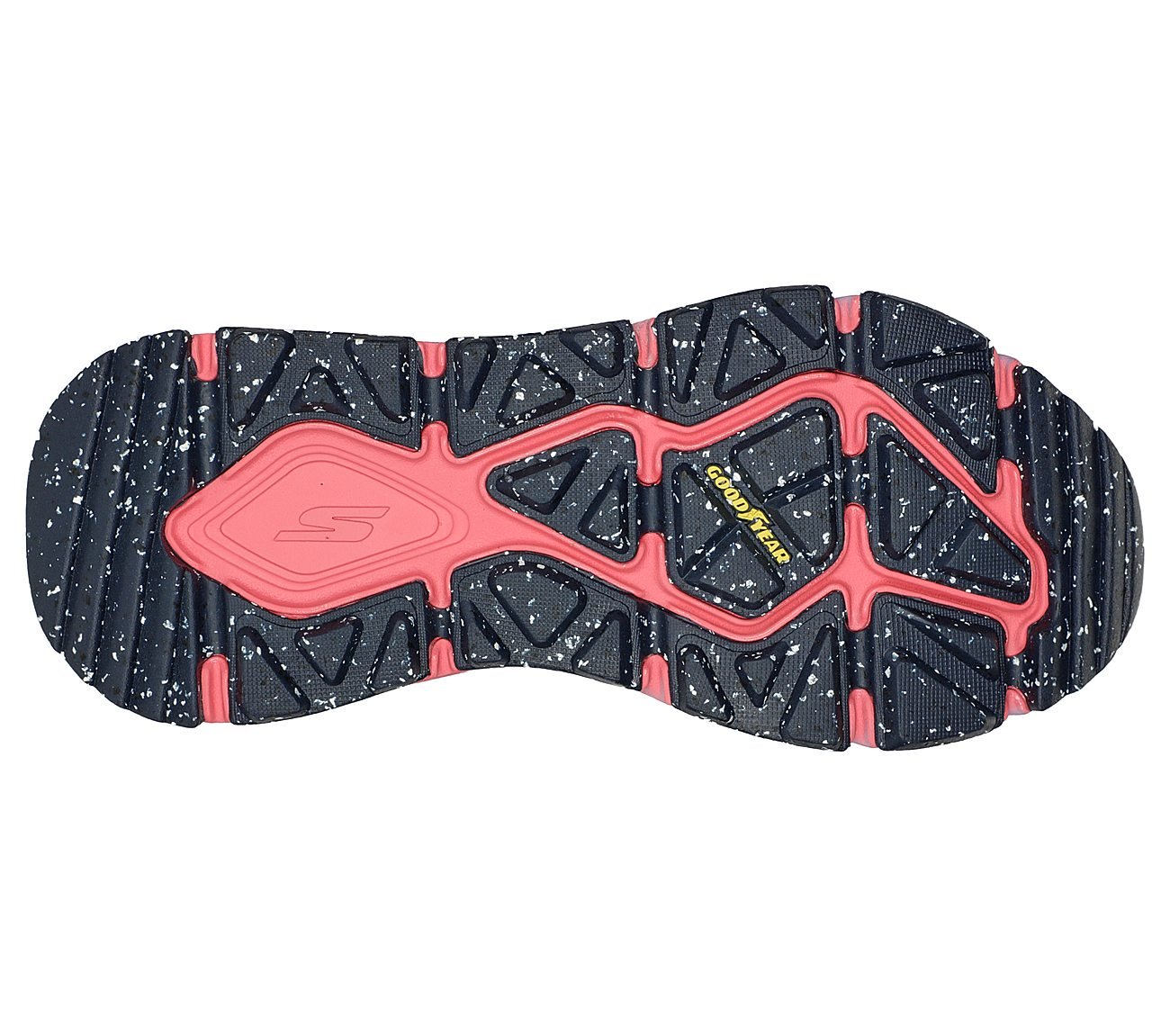 MAX CUSHIONING ELITE TRAIL, LAVENDER/MULTI Footwear Bottom View