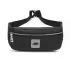 WAIST BAG WITH METALLIC ZIPPER, BBBBLACK