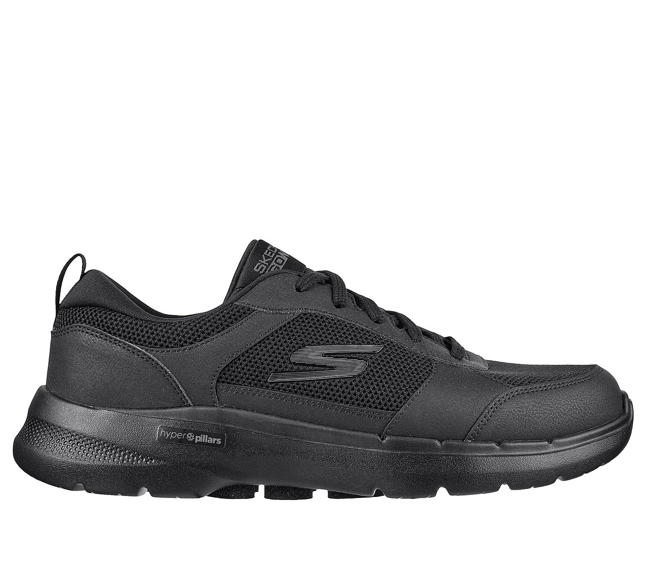 Skechers Black Go Walk Compete Mens Lace Up Shoes Style ID: 216203  India