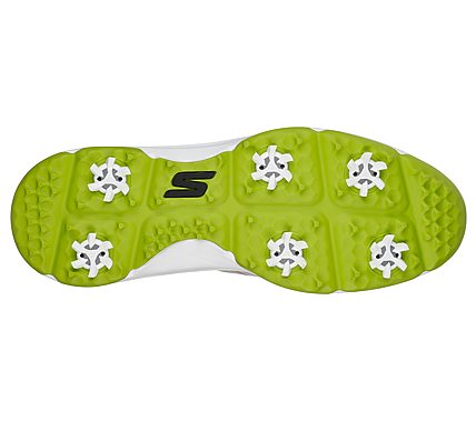 GO GOLF TORQUE, GREY/LIME Footwear Bottom View