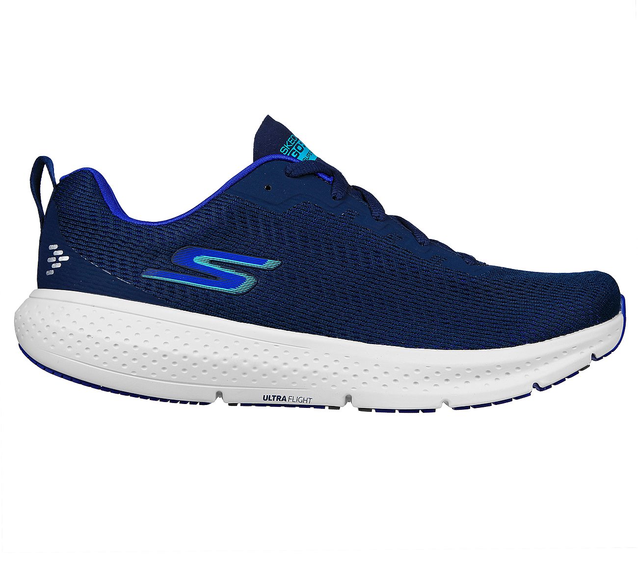 GO RUN SUPERSONIC, NNNAVY Footwear Right View