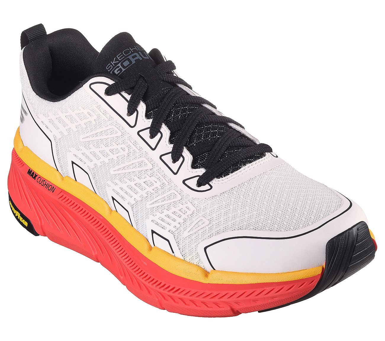 MAX CUSHIONING PREMIER 2, WHITE/MULTI Footwear Right View