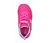 SKECH-STEPZ 2.0-SPARKLE TRAIN, HOT PINK/TURQUOISE Footwear Top View