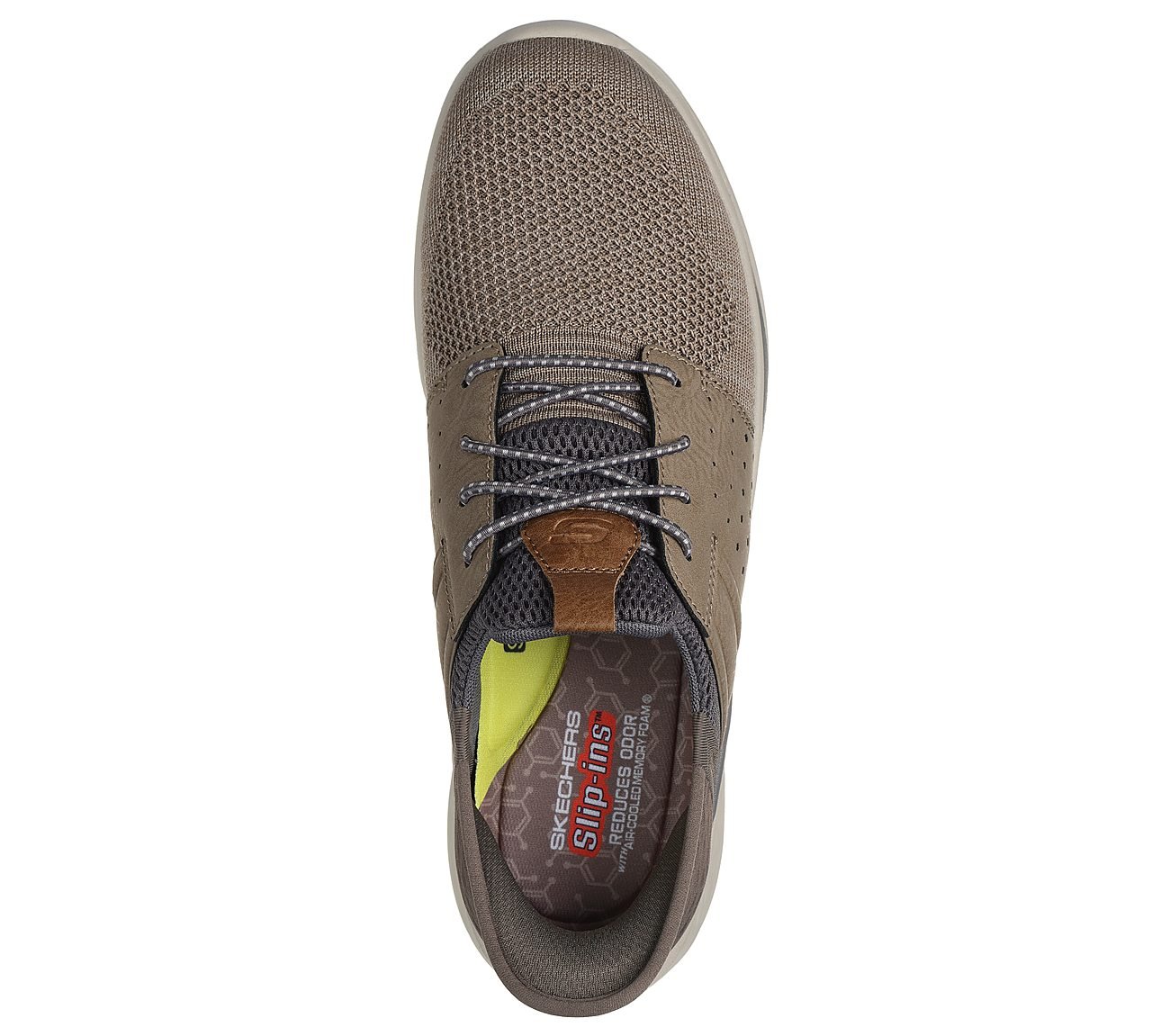 SKECHERS SLIP-INS RF: SLADE - OCON, TTAUPE Footwear Top View