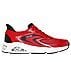 TRES-AIR UNO - VISION-AIRY SLIP-INS, RED/BLACK Footwear Lateral View