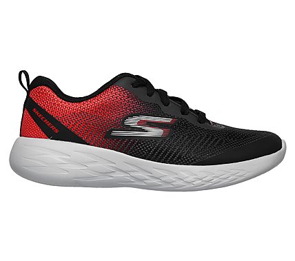 GO RUN 600 - HADDOX, BLACK/RED Footwear Right View