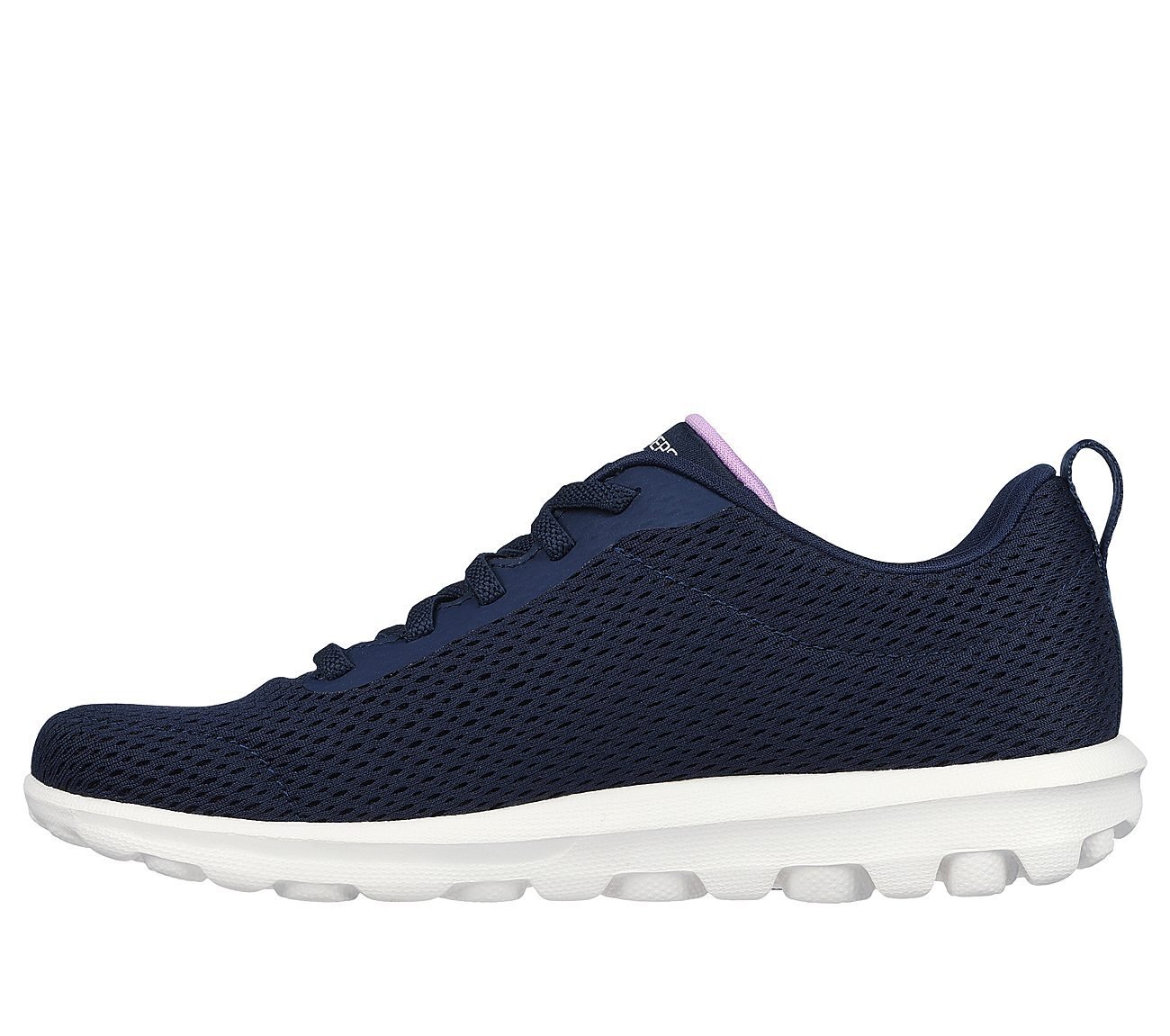 GO WALK TRAVEL - FUN JOURNEY, NAVY/LAVENDER Footwear Left View